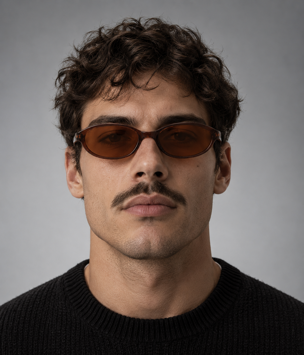 Gavezo Amber – Vintage Oval Sunglasses