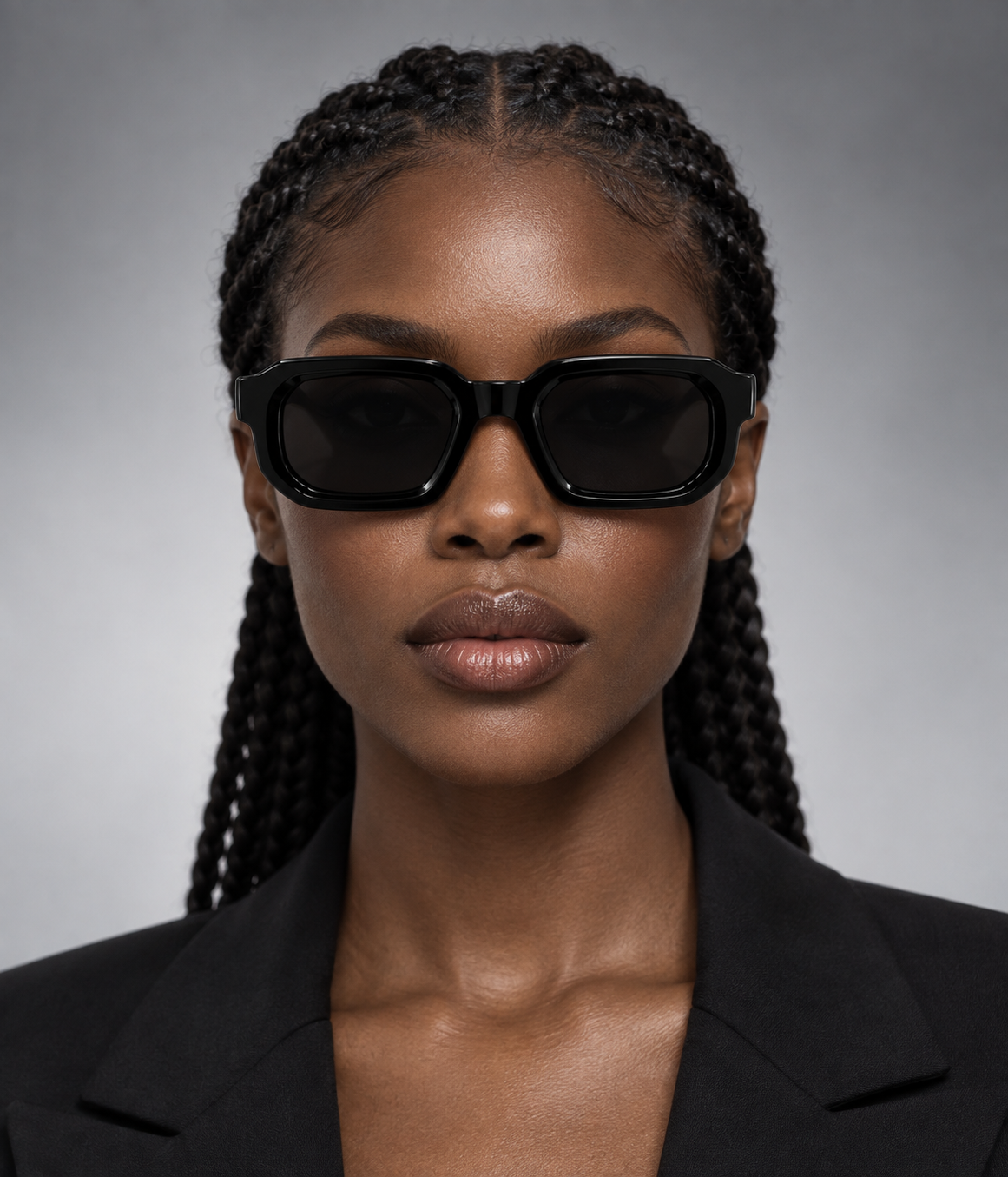 Gavezo Onyx – Vintage Geometric Sunglasses