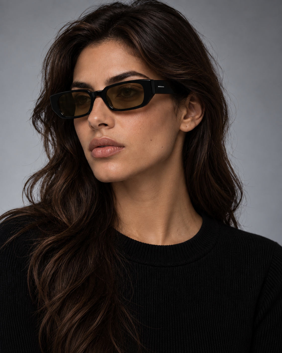 Gavezo Slate – Vintage Rectangular Sunglasses
