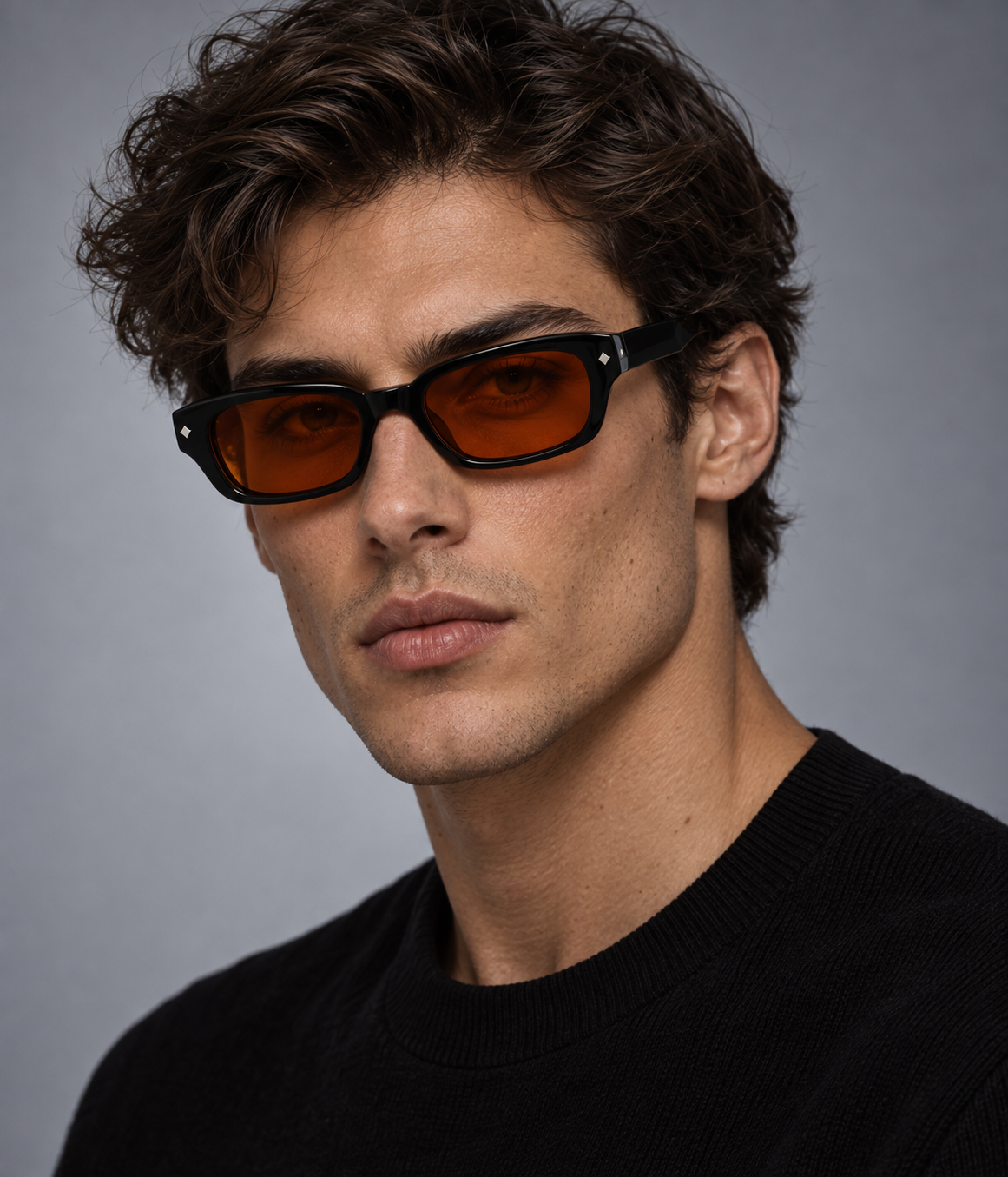 Gavezo Ember – Vintage Square Sunglasses