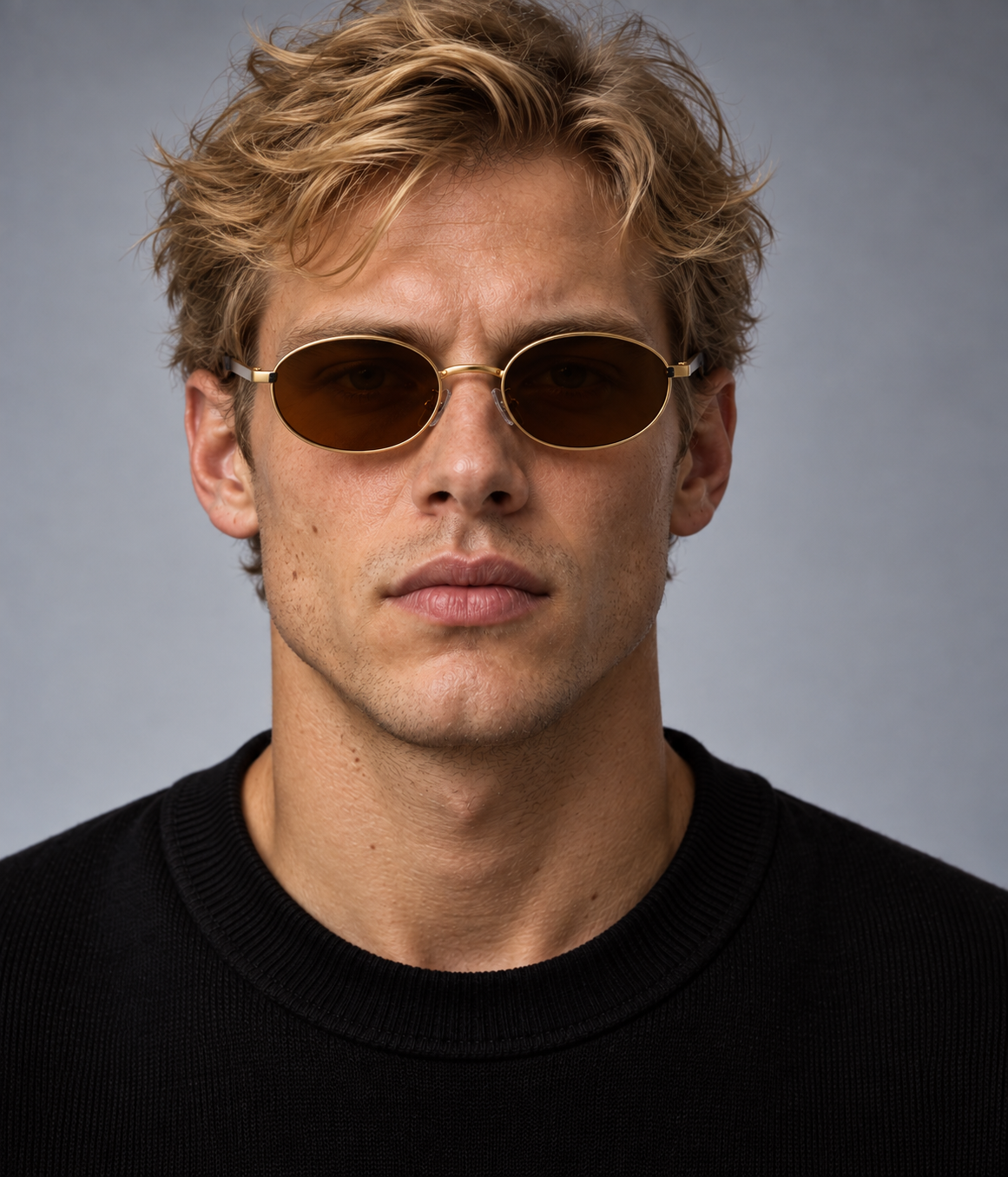 Gavezo Halo – Vintage Oval Sunglasses