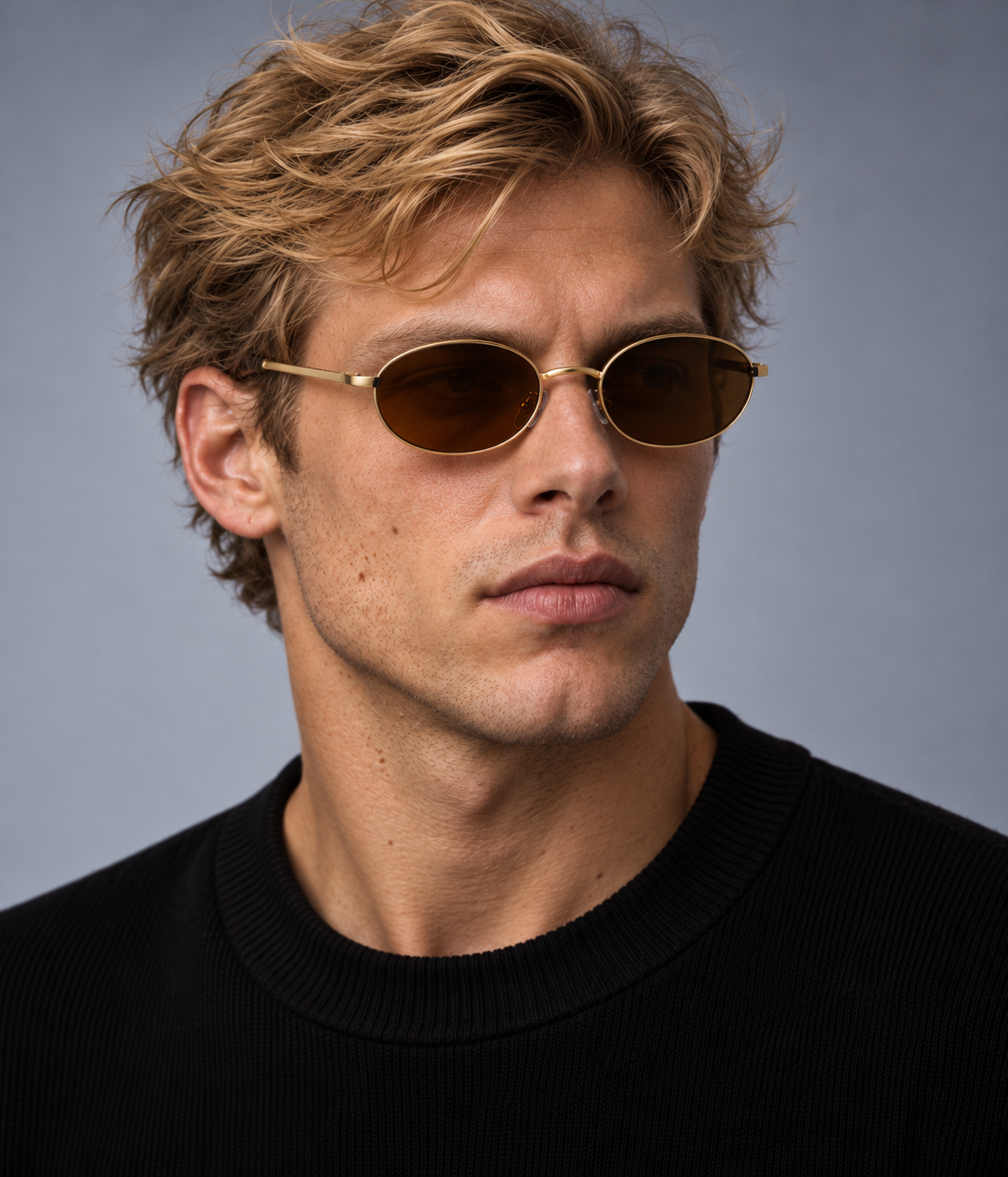 Gavezo Halo – Vintage Oval Sunglasses