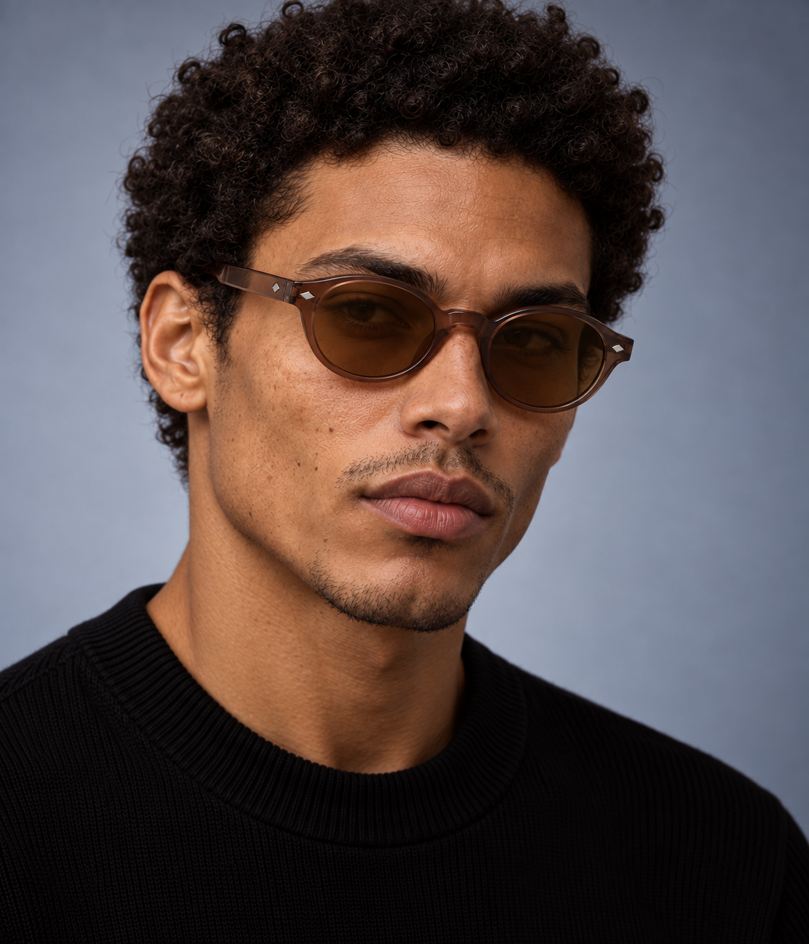 Gavezo Cedar – Vintage Round Sunglasses